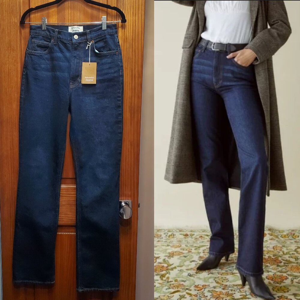NWT Reformation Peyton High Rise Bootcut Jeans, Size 26
